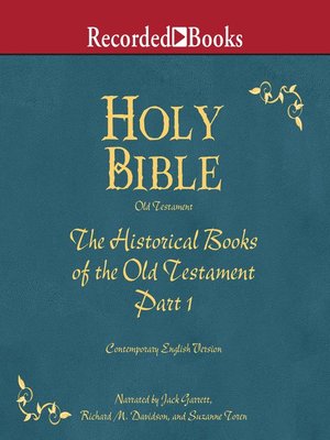 cover image of Holy Bible Historical Books-Part1 Volume 6
